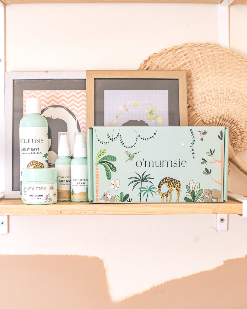 Omumsie baby bath products 