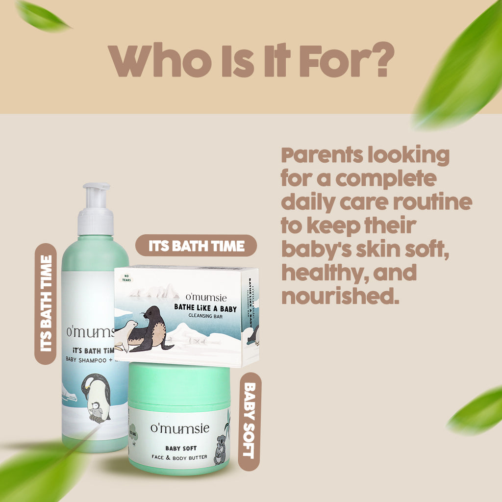 Baby Care Kit with organic skincare essentials for babies