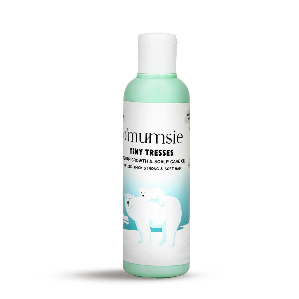 Baby hair oil for thick and shiny hair – Safe and toxin-free.
