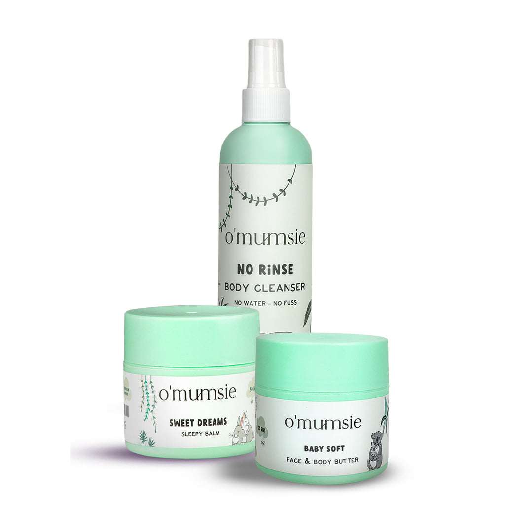 Baby sleep balm with calming ingredients - nighttime routine essential