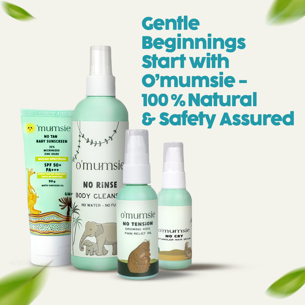 Blossom Kit for Newborns - baby skincare essentials gift set