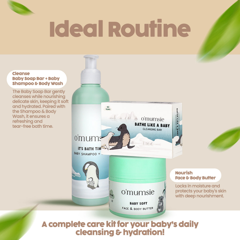 Gentle baby products perfect for sensitive skin