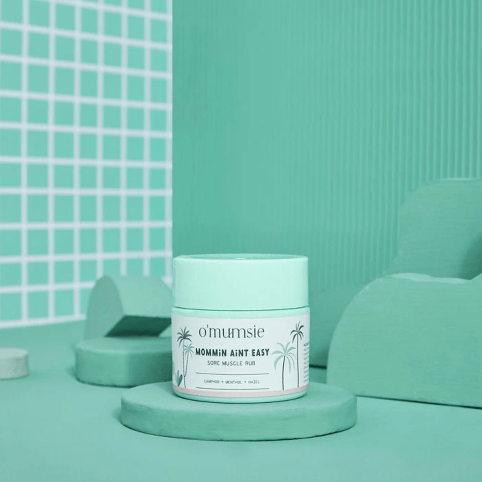 Herbal sore muscle ointment with Ayurvedic ingredients