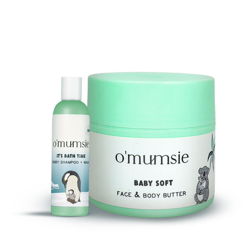 Mom-approved baby travel kit with safe, gentle baby products