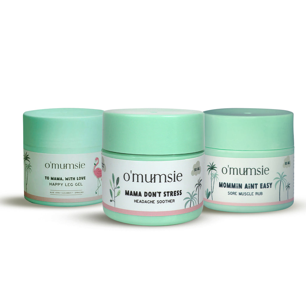 Pain Relief Recovery Kit – Perfect blend of products for post-baby muscle and joint relief