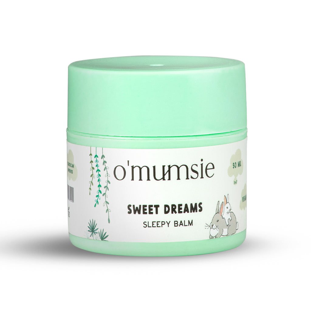 Organic baby sleep rub for peaceful dreams